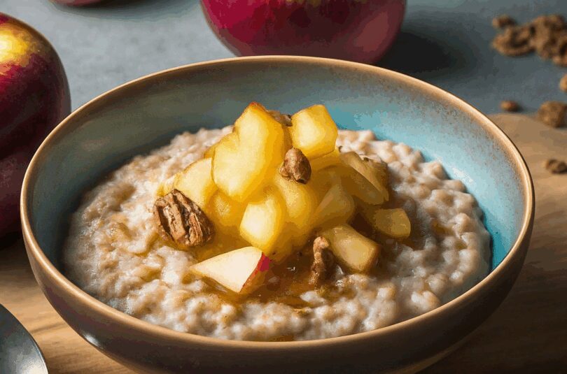 Apfel-Zimt Porridge