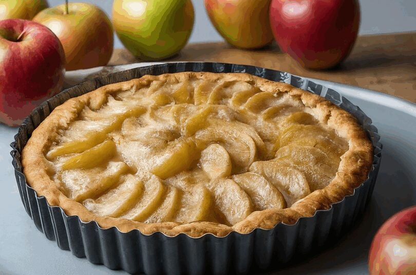 Apfelkuchen Gedeckt – Mamas Gedeckter Apfelkuchen