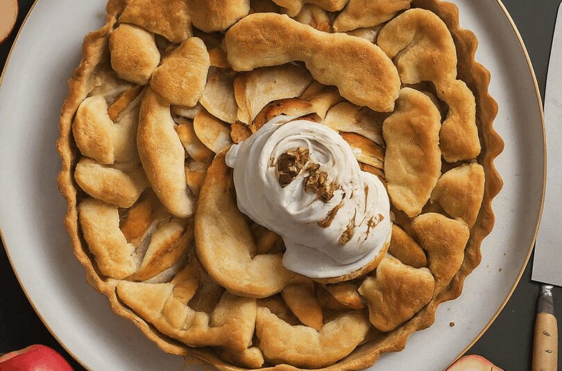 Apfelkuchen mit Rührteig und Pudding – Blitzschneller Apfelkuchen mit Vanillepuddingpulver