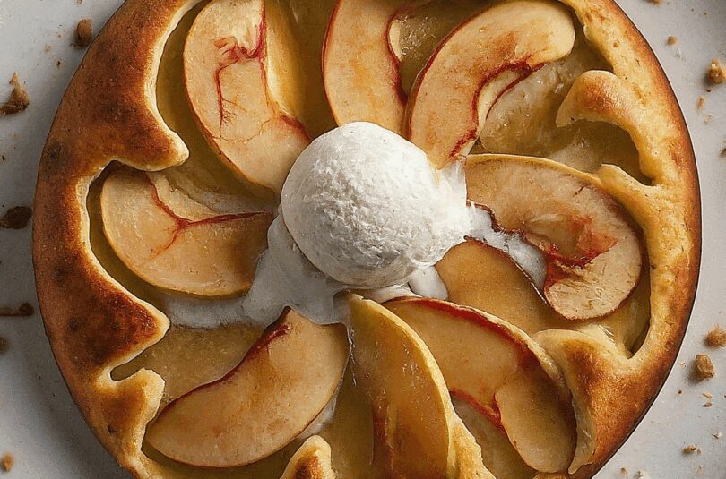 Apfelpfannkuchen vom Blech – Schnell & Einfach