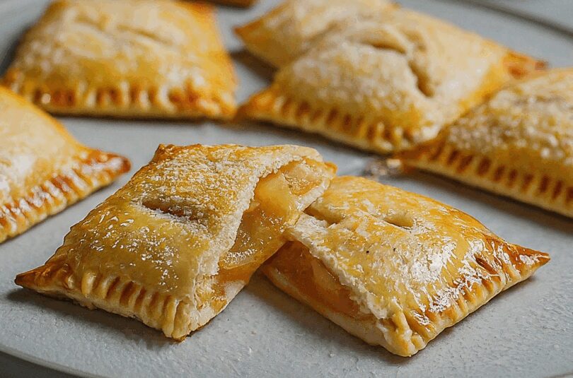 Apfeltaschen – Blätterteig Apfeltaschen