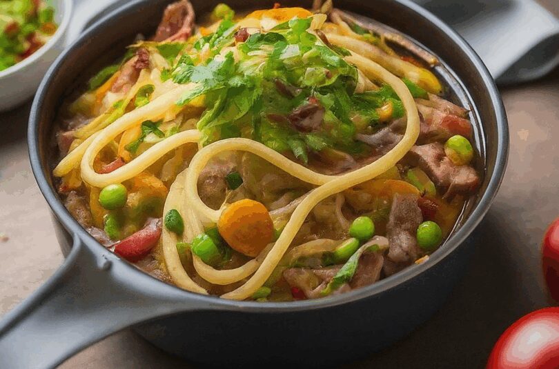 Asia Nudelpfanne – Asiatische Nudelpfanne