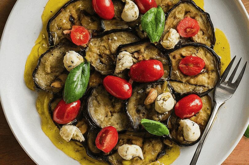 Aubergine Antipasti – Auberginen Antipasti