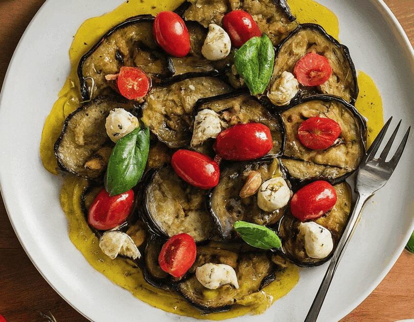 Aubergine Antipasti – Auberginen Antipasti