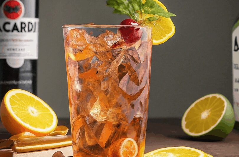 Bacardi Razz Cocktail mit Sprite – Erfrischend fruchtig