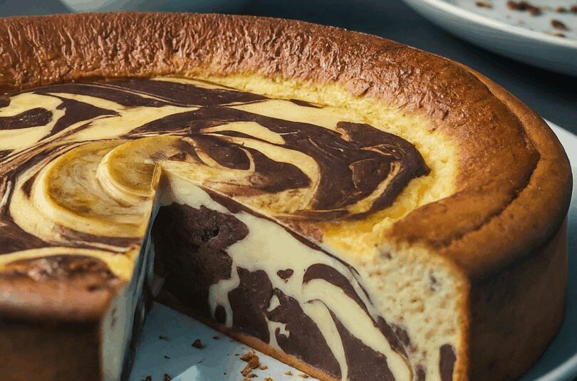 Banane-Bei-Gastritis-–-Leichter-Fettarmer-Marmorkuchen-Mit-Banane-Und-Joghurt Banane Bei Gastritis – Leichter Fettarmer Marmorkuchen Mit Banane Und Joghurt