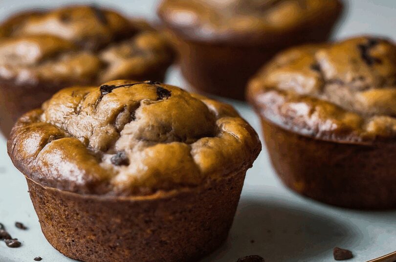 Bananen Muffins – Schnelle Schoko Bananen Muffins