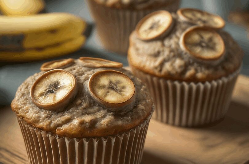 Bananenmuffins Ohne Zucker – Zuckerfreie Bananen Muffins