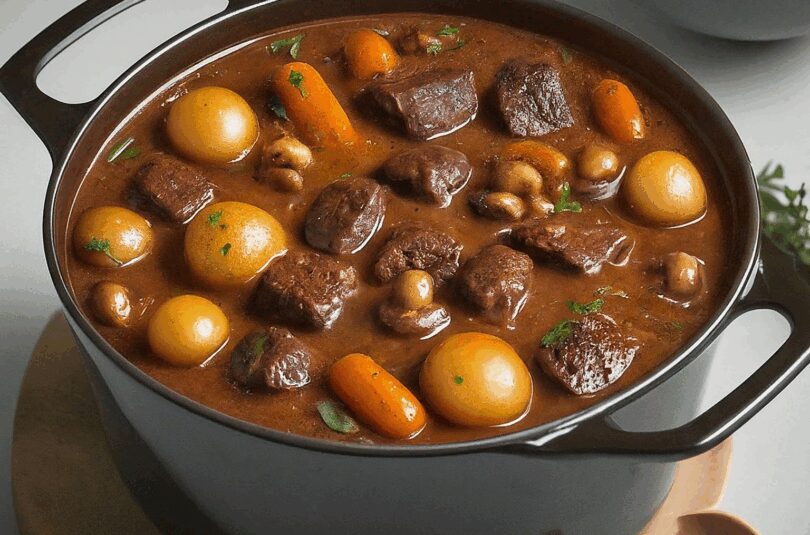 Beef Bourguignon – Boeuf Bourguignon