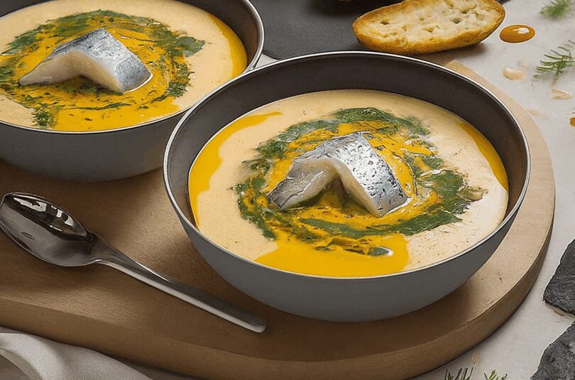 Beste Soße zum Fisch – Dill Sahne Soße zu Gebratenem Fisch