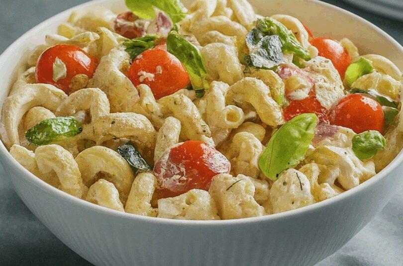 Bester Pasta Salat Ohne Mayonnaise – Bunter Nudelsalat Ohne Mayonnaise