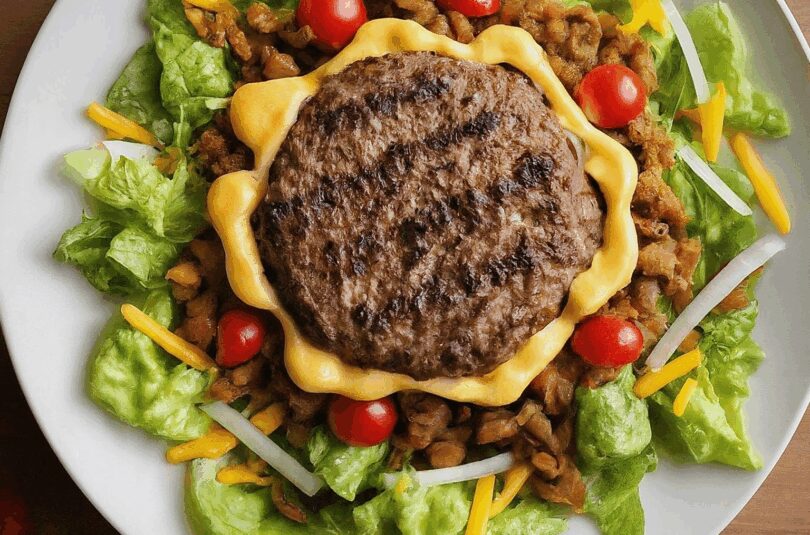 Big Mac Salat – Der Burger-Klassiker im Salatformat