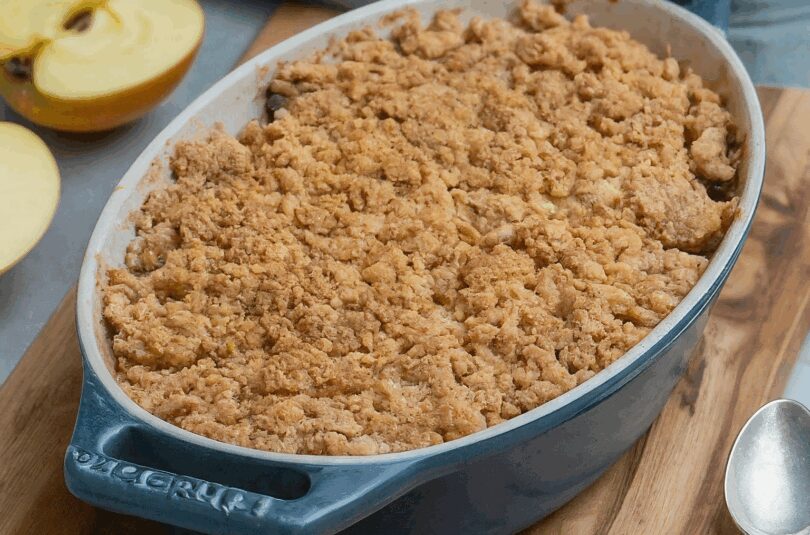 Birnen Crumble – Apfel Birnen Crumble