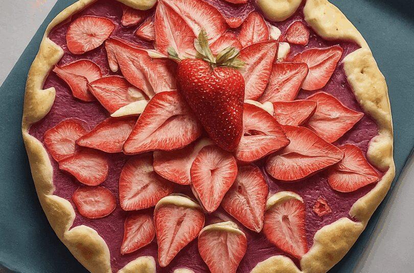 Blech Erdbeerkuchen – Erdbeerkuchen Vom Blech
