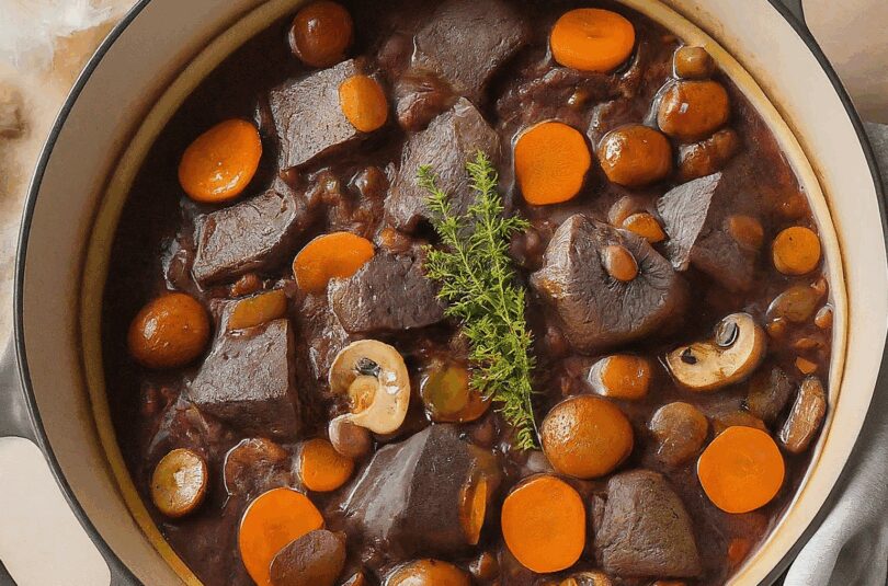 Boeuf Bourguignon Rezept – Boeuf Bourguignon