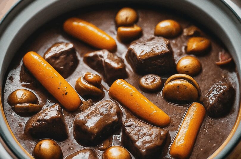 Boeuf Bourguignon – Rindfleisch-Eintopf vom Feinsten