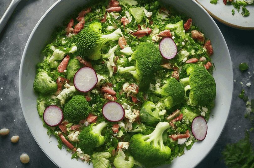 Brokkoli Salat Roh – Knackiger Bunter Brokkolisalat