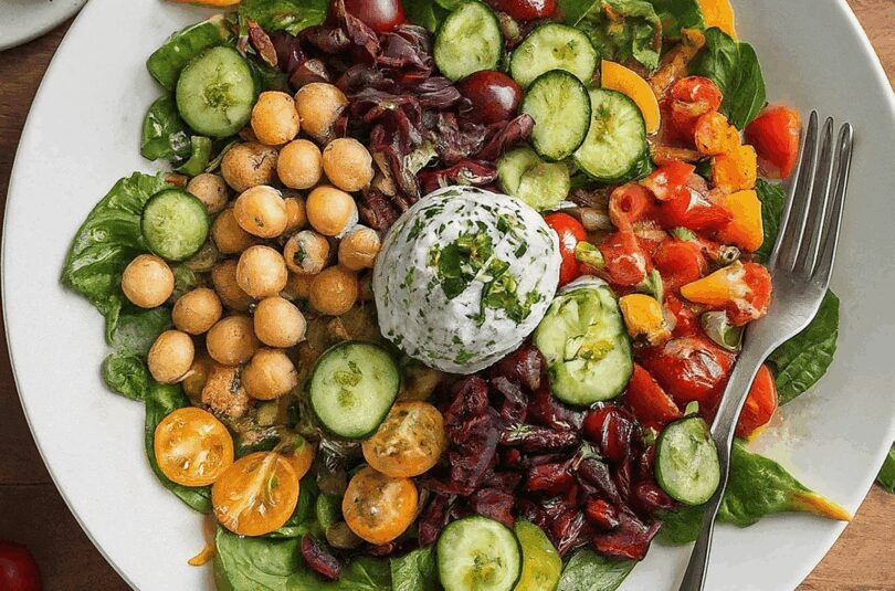 Bunte Salat Bowl – Frischekick für den Sommer
