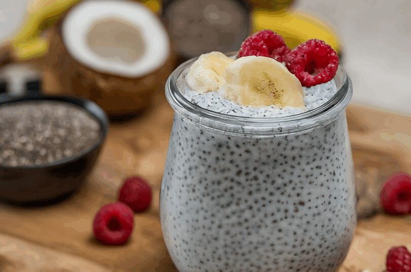 Chia Pudding Rezept – Chia Samen Pudding Mit Banane