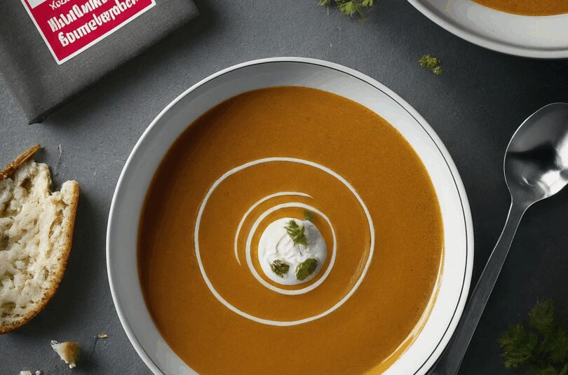 Cremige Blutreizkersuppe