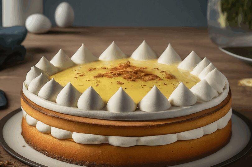 Cremige Eierlikörtorte