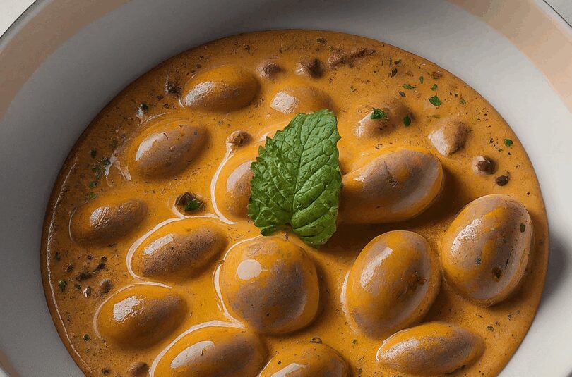 Cremige Metaxa Sauce
