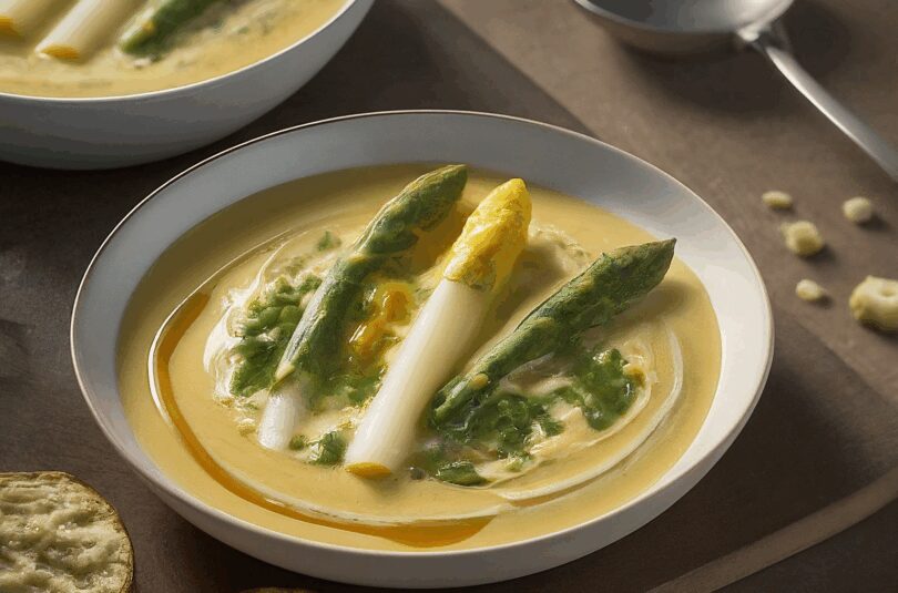 Cremige Spargelsuppe
