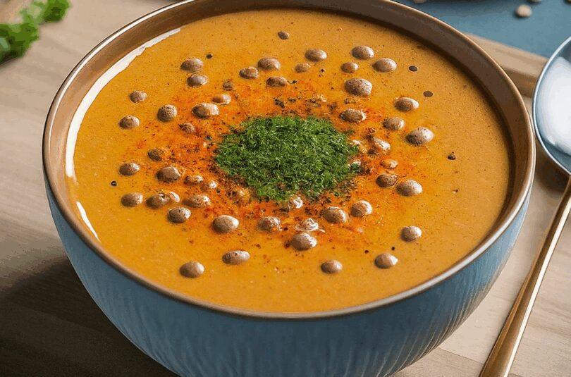 Cremige Türkische Linsensuppe (Mercimek Çorbası)