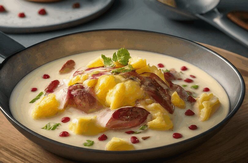 Cremiger-Dinkelgriessbrei Cremiger Dinkelgrießbrei