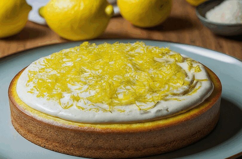 Einfache-Zitronen-Mohn-Torte Einfache Zitronen-Mohn-Torte