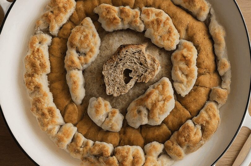 Einfacher Teig für Stockbrot