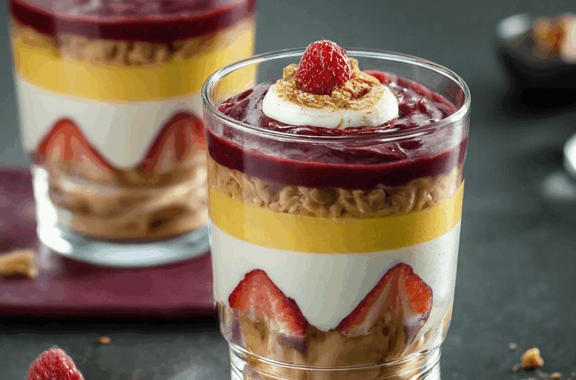 Einfaches-Trifle-im-Glas Einfaches Trifle im Glas