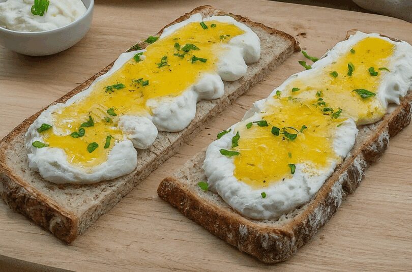 Eiweißbrot mit Quark – Quark-Eiweißbrot