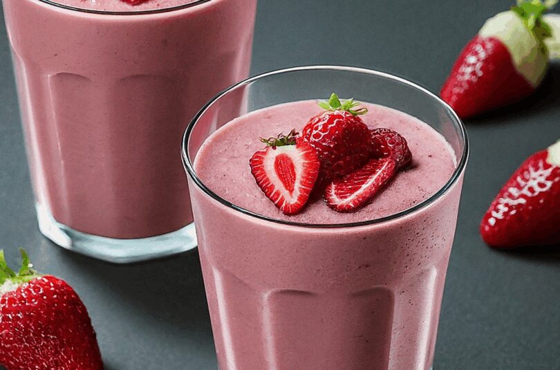 Erdbeer Bananen Smoothie