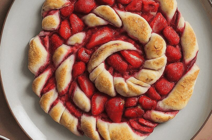 Erdbeer-Biskuitrolle-–-Biskuitrolle-Mit-Erdbeerfuellung Erdbeer Biskuitrolle – Biskuitrolle Mit Erdbeerfüllung