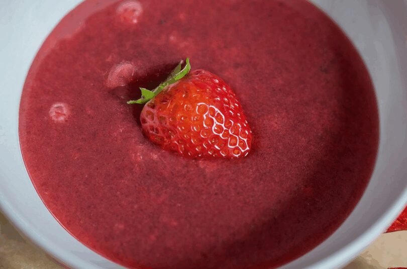 Erdbeer Sirup – Erdbeersirup
