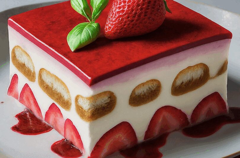 Erdbeeren-Tiramisu-–-Erdbeertiramisu Erdbeeren Tiramisu – Erdbeertiramisu