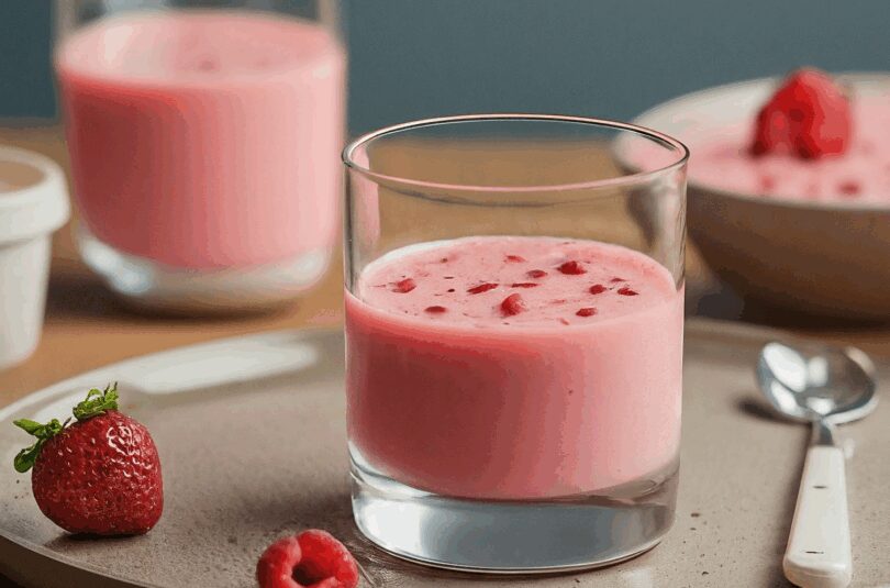 Erdbeermilch – Cremig und erfrischend