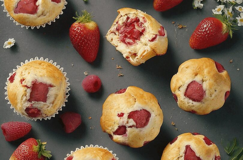 Erdbeermuffins – Luftig leichte Sommerleckerei