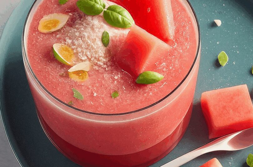 Erfrischender Wassermelonen-Smoothie
