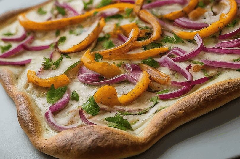 Flammkuchen Belag – Einfacher Flammkuchen