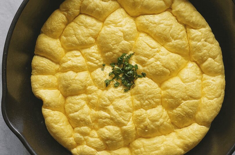 Fluffy-Eiweiss-Omelette Fluffy Eiweiß Omelette