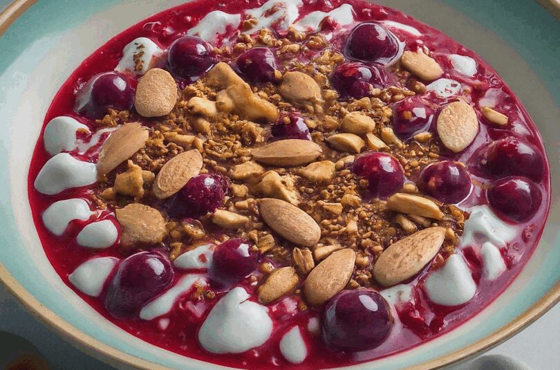 FODMAP-freundliches-Haferfruehstueck-mit-Beeren-und-Mandeln FODMAP-freundliches Haferfrühstück mit Beeren und Mandeln