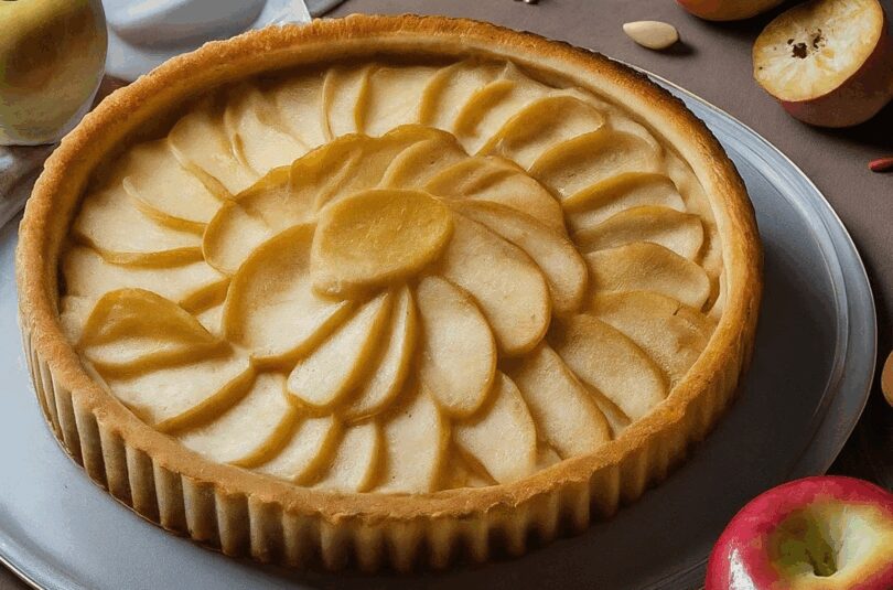 Französische Apfeltarte