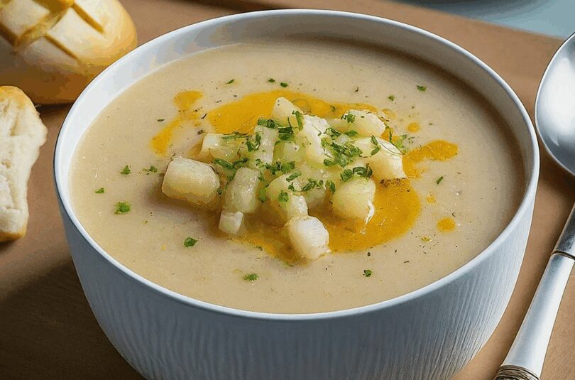 Französische Zwiebelsuppe mit Nährwertangaben