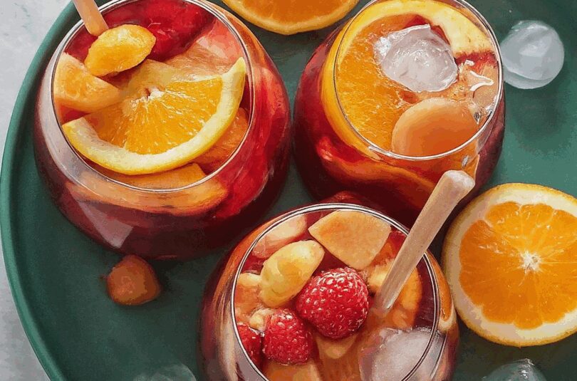 Fruchtig-frische-Sommer-Sangria Fruchtig-frische Sommer-Sangria