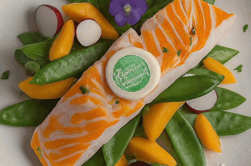 Fruchtig-pikanten Schichtsalat