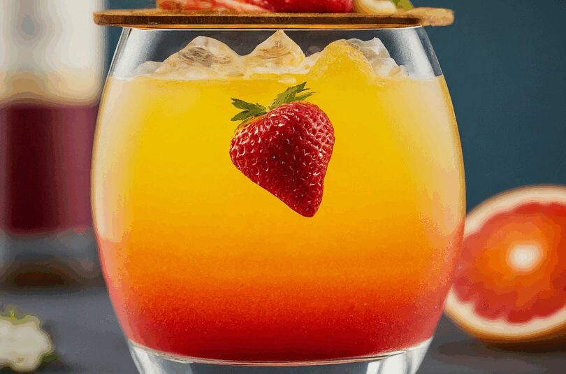 Fruchtiger Cocktail
