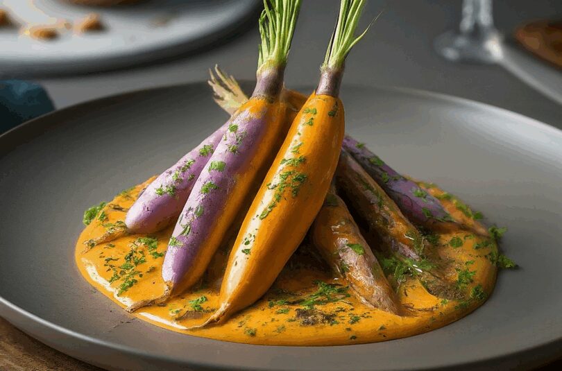 Gebratene Hummerkrabben mit Sauce Choron