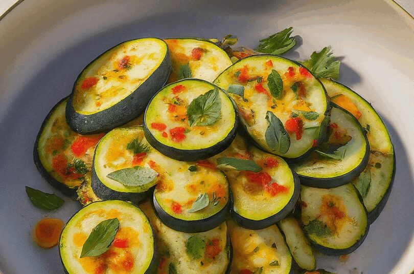 Gebratene-Zucchini-–-schnelles-Sommergericht Gebratene Zucchini – schnelles Sommergericht